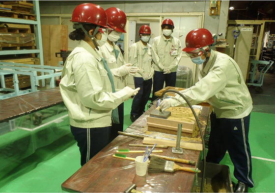 地元中高生の職場体験(吉賀町)