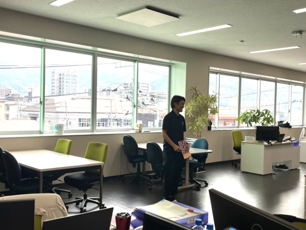 サンフレッチェ広島レジーナアンバサダー 近賀ゆかり様来社